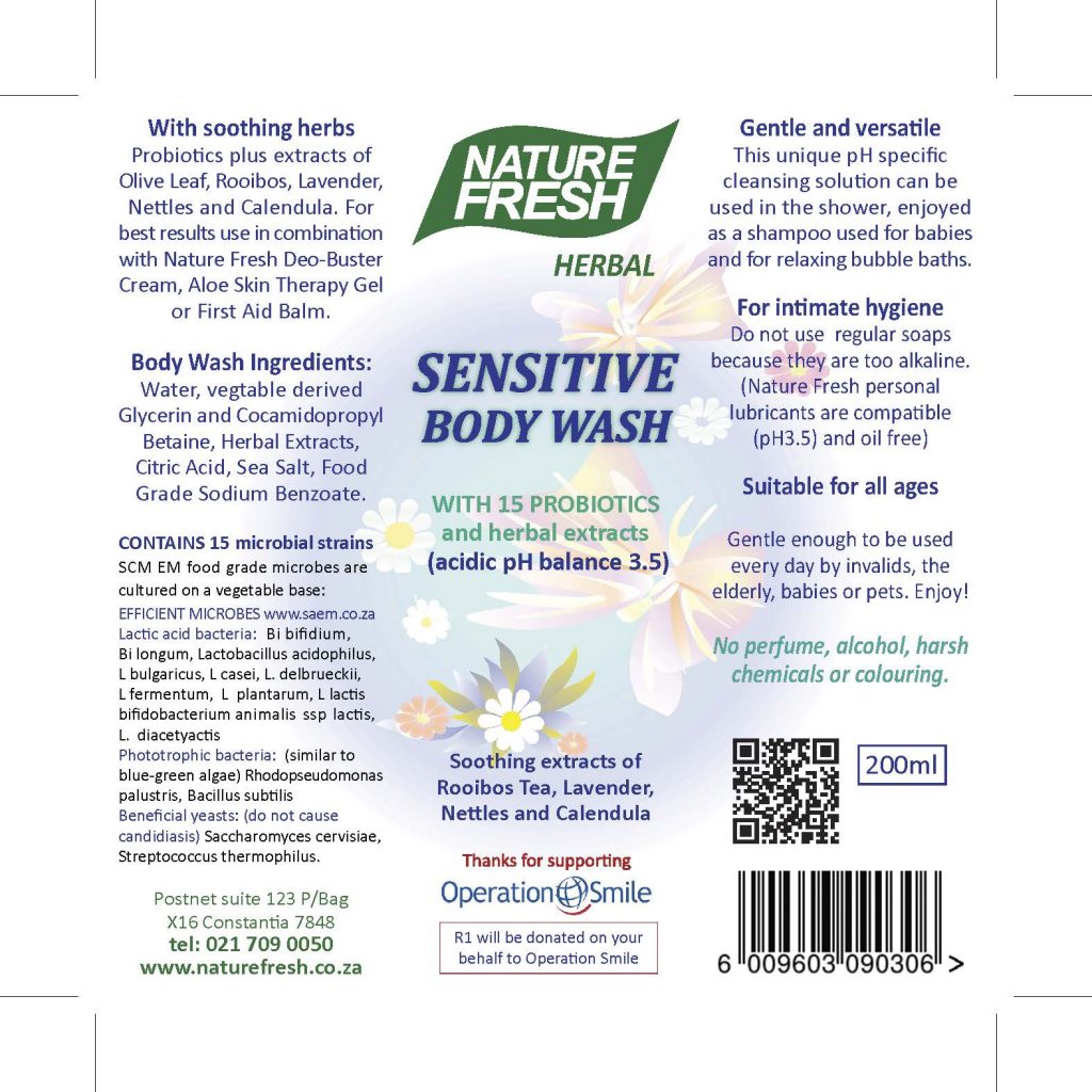 Sensitive Bodywash